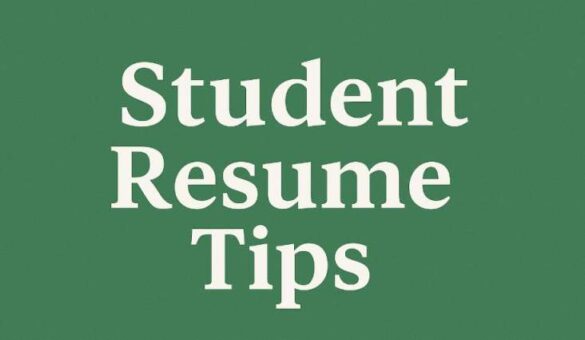 10 Impressive Student Resume Tips
