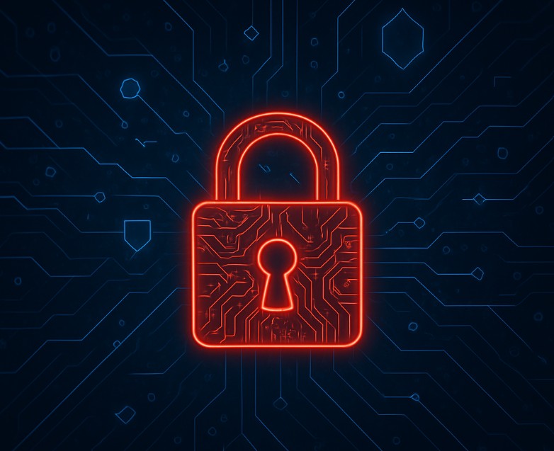 Cyber Security lock Digital Alert Warning 2 1