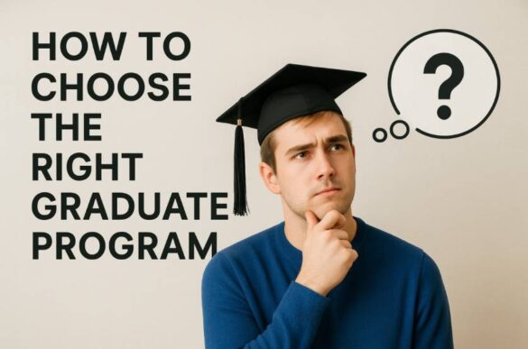 How to Choose the Right Graduate Program - 13 Steps