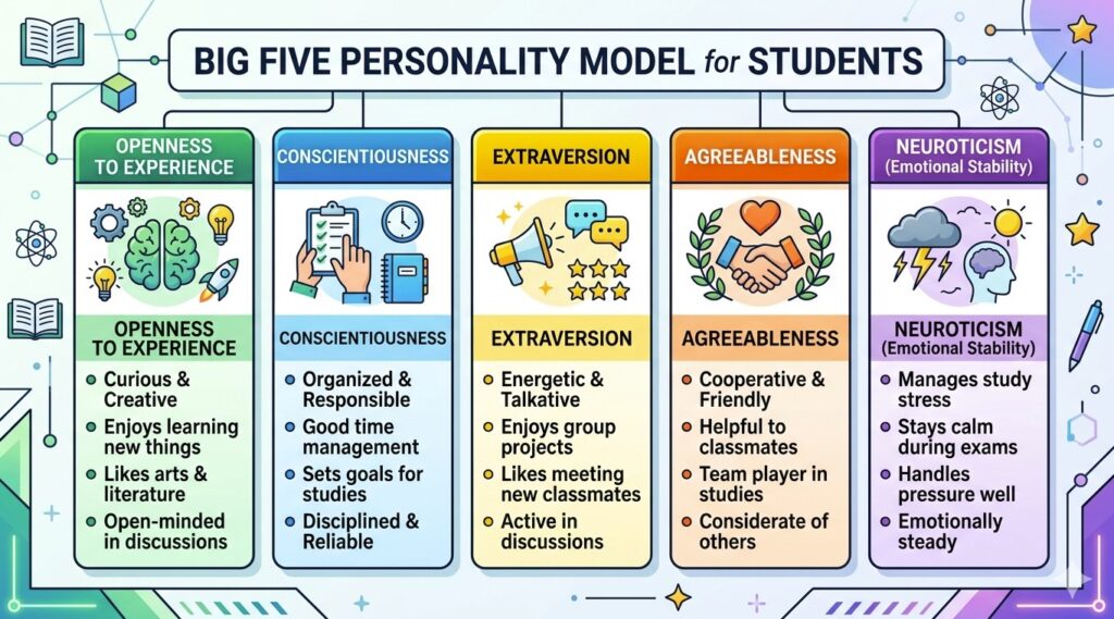 Big Five Personality Model for Students