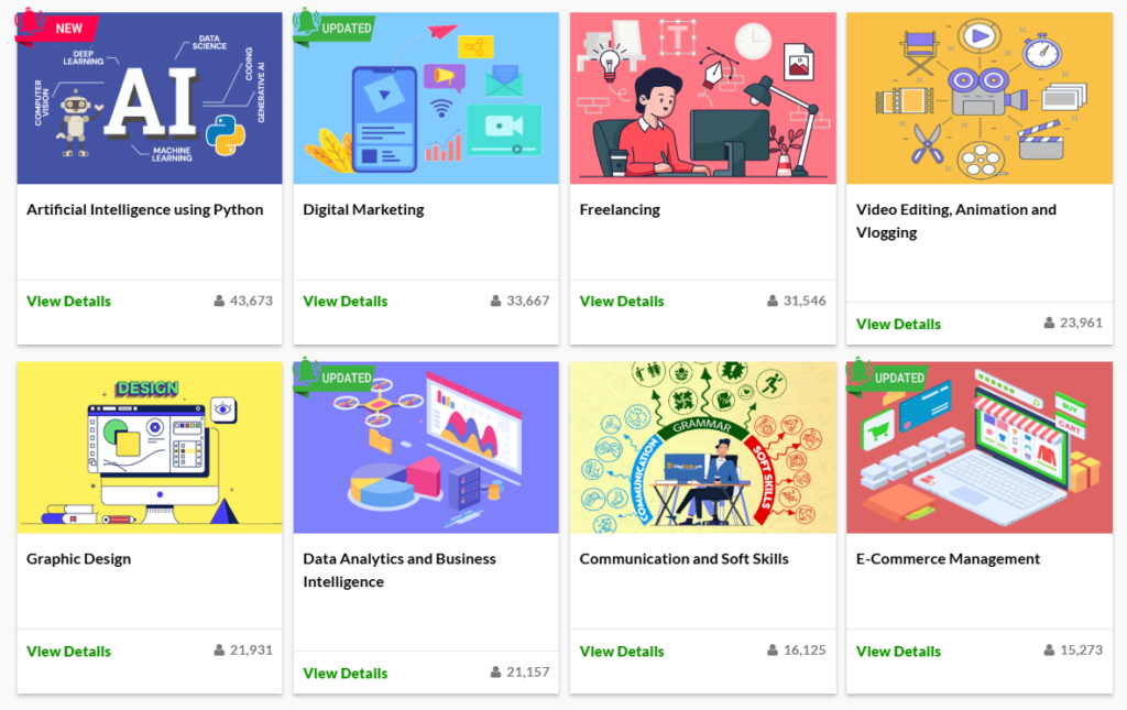 18 Completely Free Trainings and Certificates On DigiSkills Platform