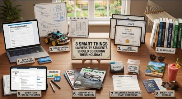 8 Smart Things University Students Should Do During Their Holidays