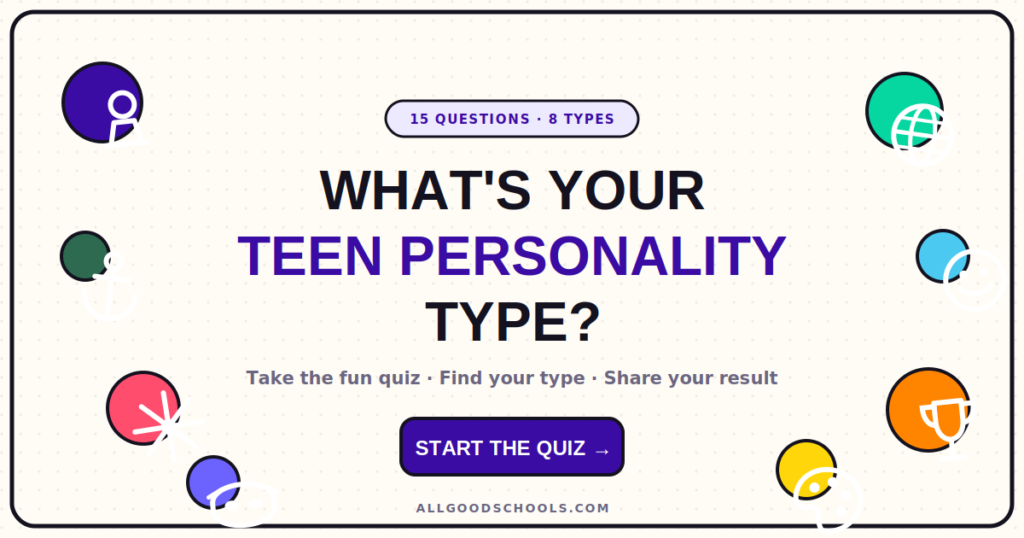 Discover Your Secret Teen Type - Find Out Your Main Character Energy